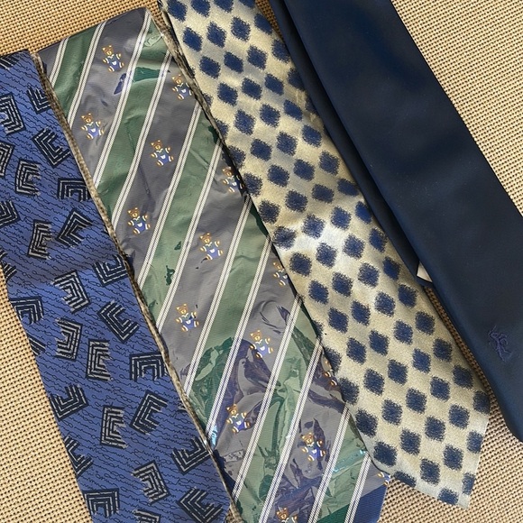 Vintage Designer Men's Ties Set of 4 - Picture 2 of 5